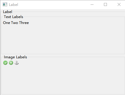 label