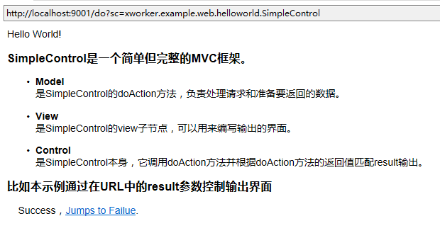 SmpleControl MVC